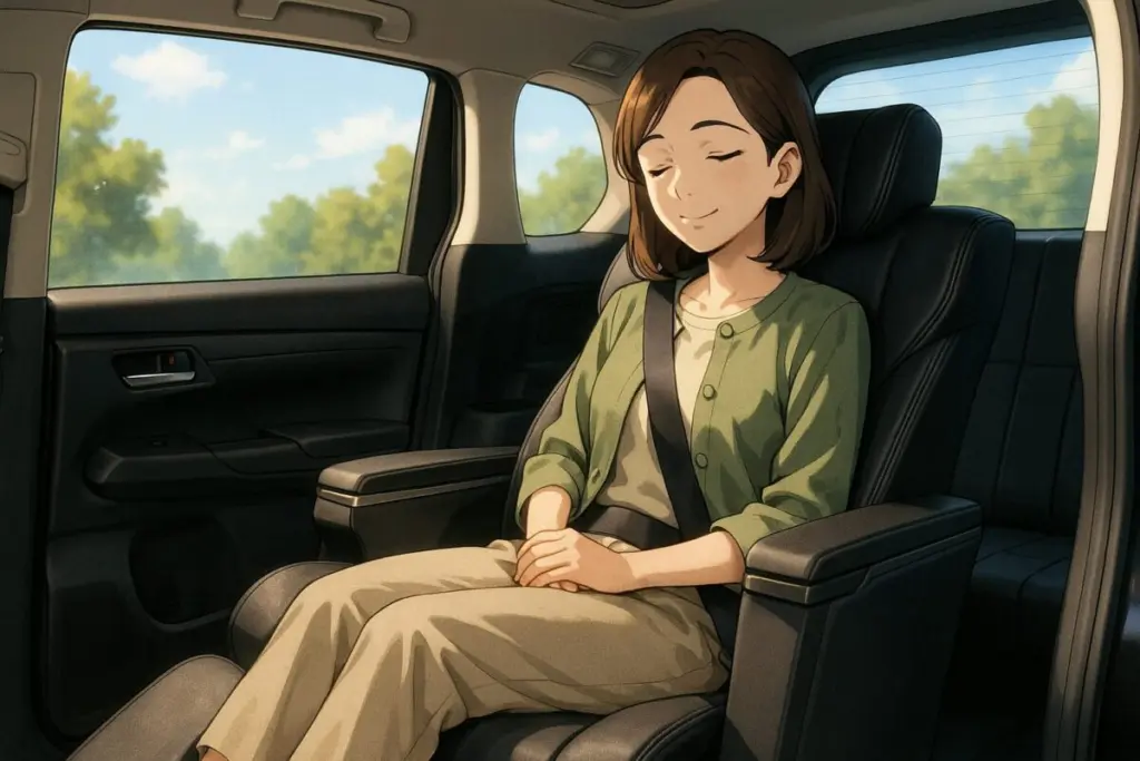 Z Premierの後席はどこまで快適なのか