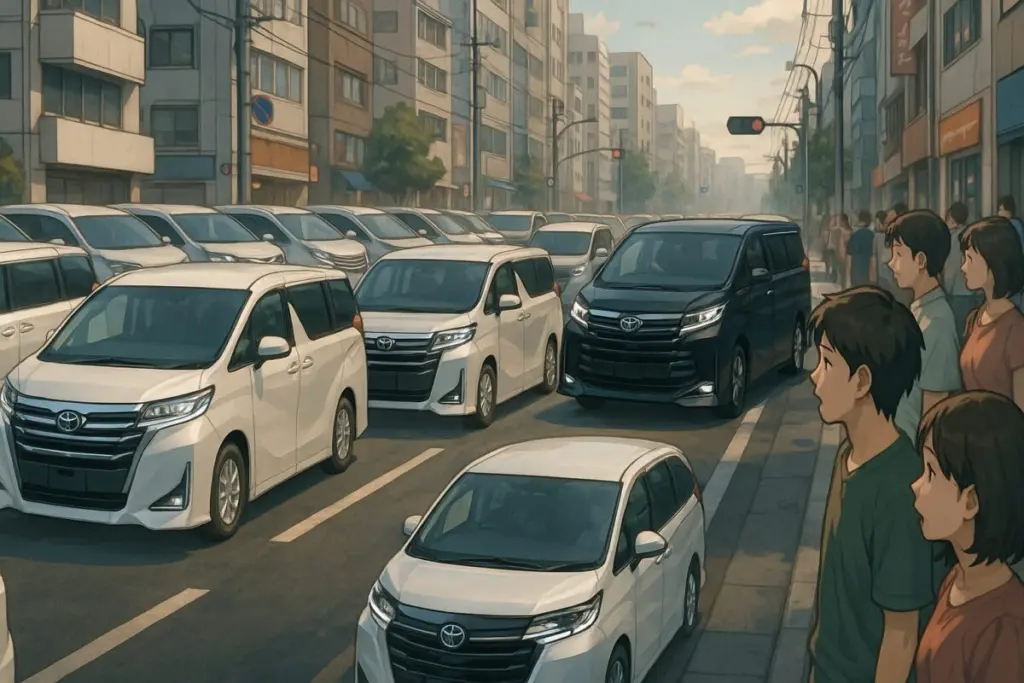 街中で見かける頻度の違いからわかる人気傾向