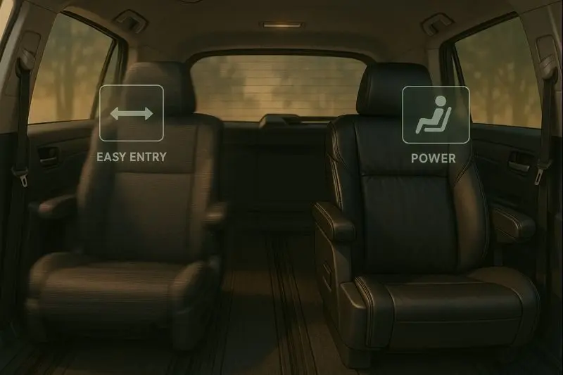 内装の高級感が大きく変わる境目のグレード