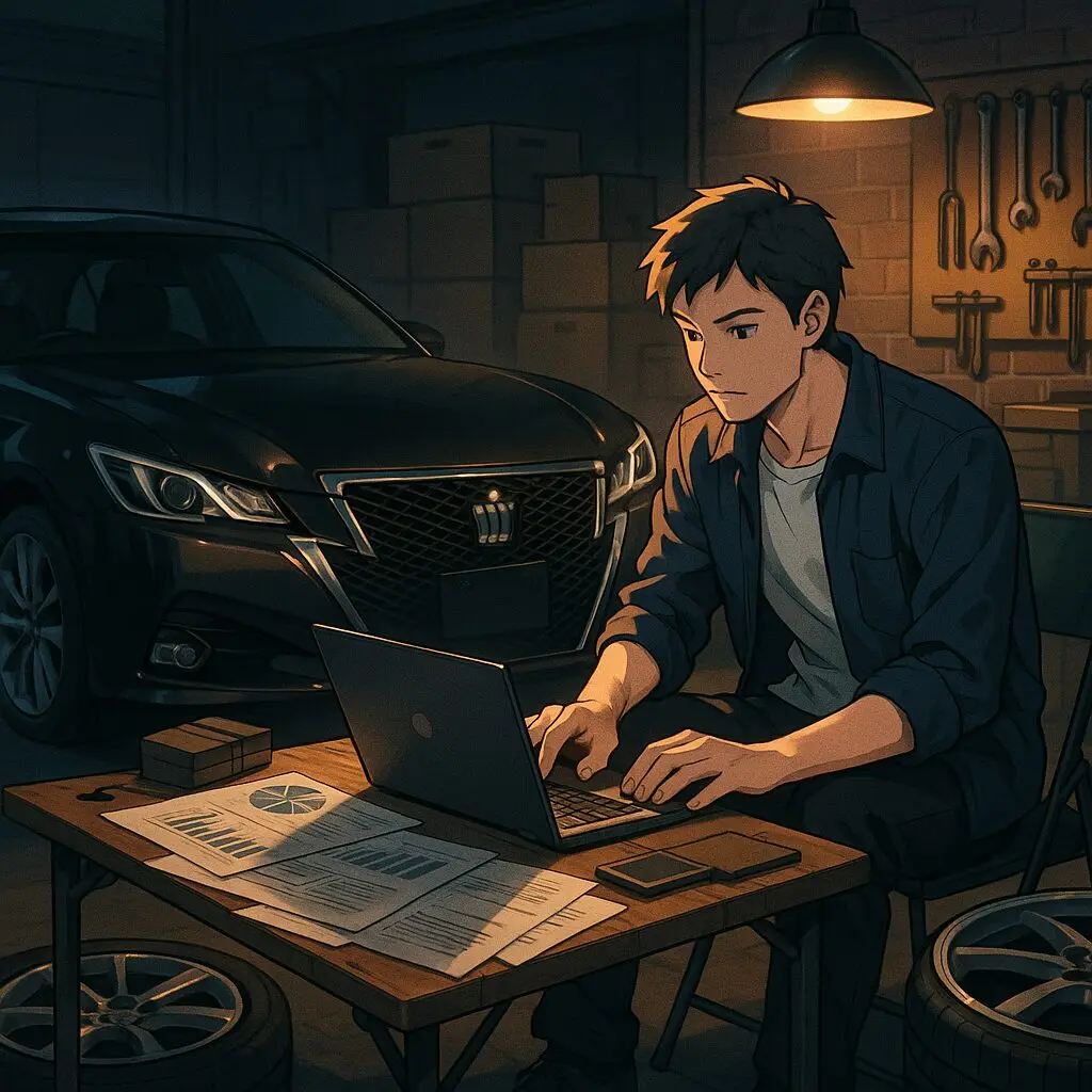 クラウン210系アスリート後期の中古車購入術|相場・維持費・カスタムまで