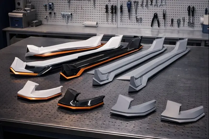 モデリスタエアロの価格比較(セット/単品/塗装済・素地)