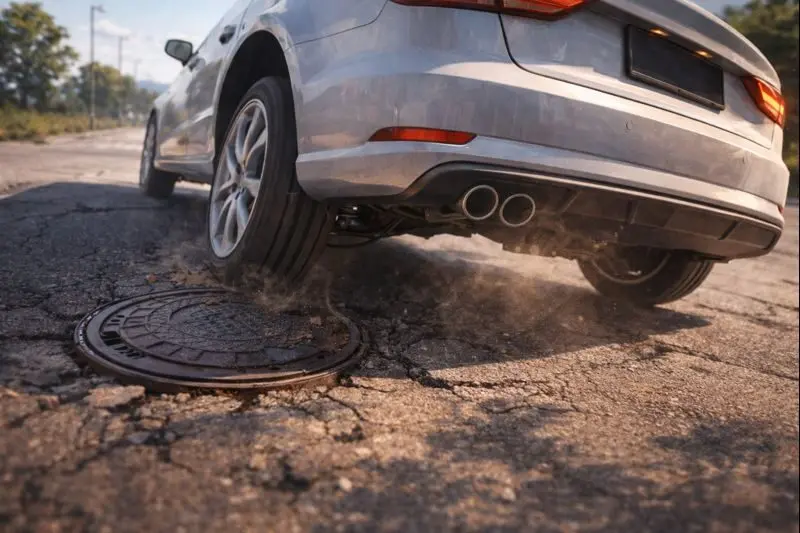 乗り心地が硬いと感じやすいシーン