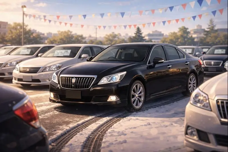 最終型クラウンマジェスタの中古車価格帯の目安