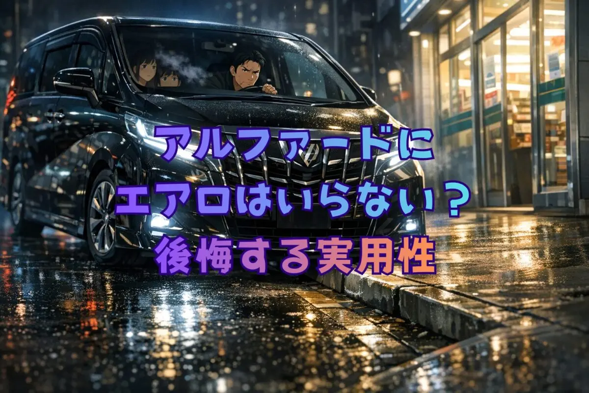アルファードにエアロはいらない？後悔する実用性の罠と家族の本音