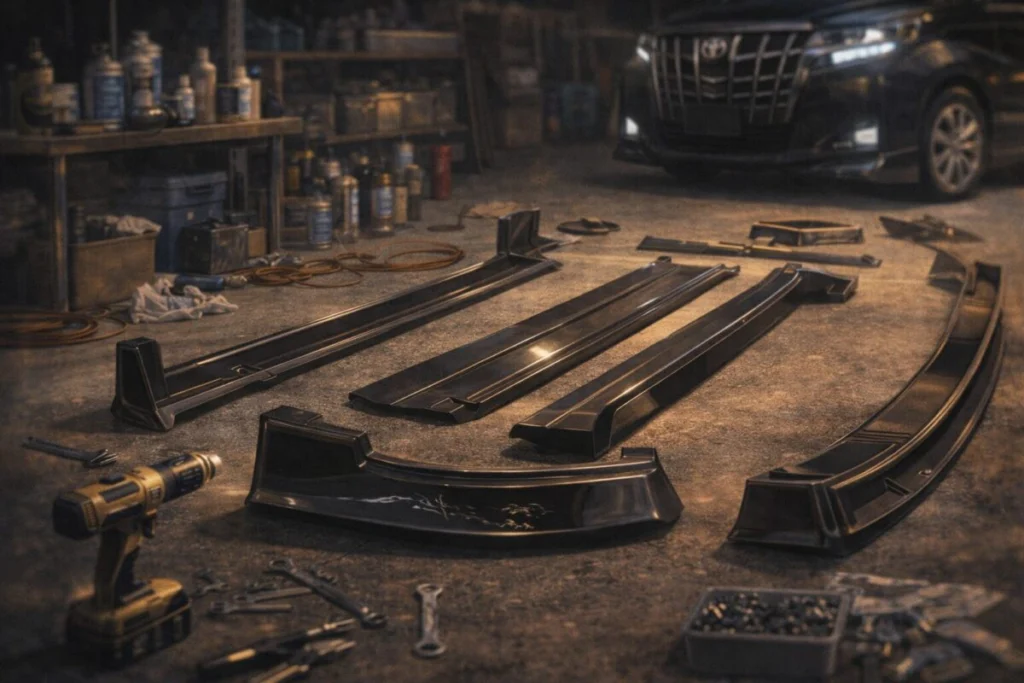 エアロパーツにかかる本当のコスト