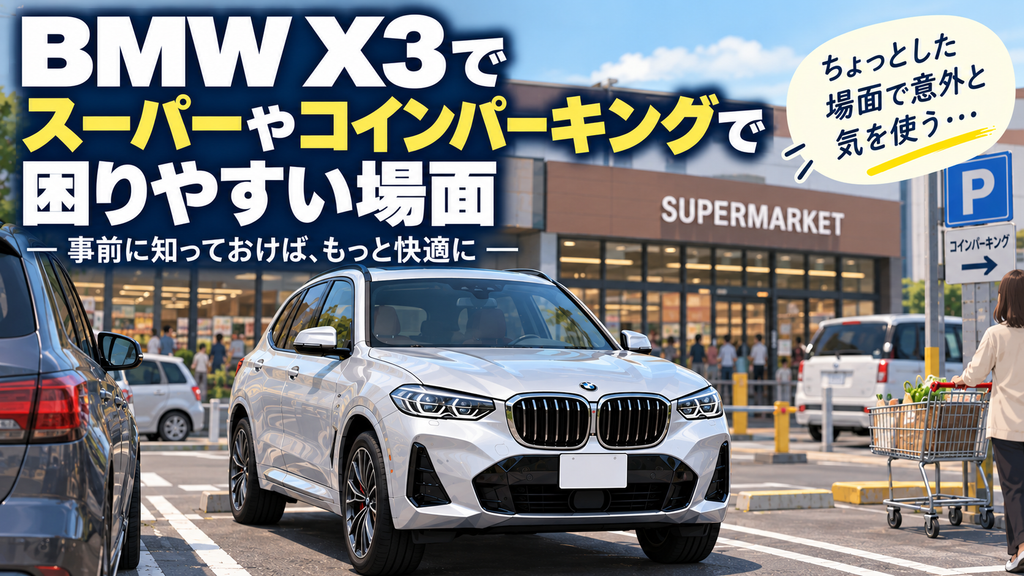 スーパーやコインパーキングで困りやすい場面