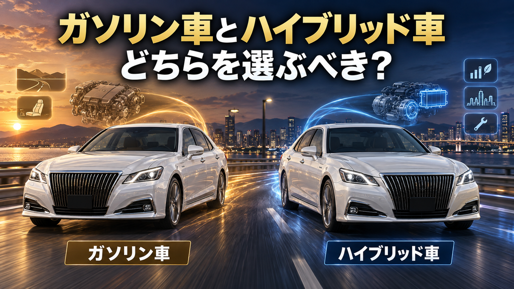 ガソリン車とハイブリッド車はどちらを選ぶべき?