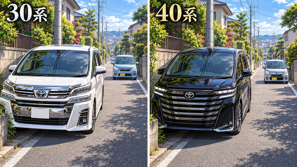 狭い道やすれ違いで30系と40系の運転のしやすさは変わる?