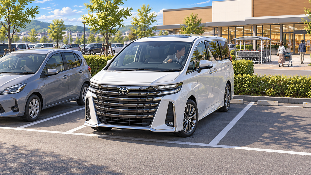 スーパーなどの駐車場で取り回しに困らないためには?