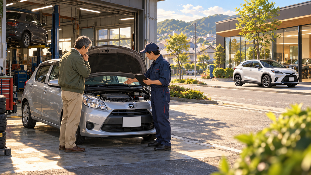 車検までにLBXが納車されない場合は?今の車の継続使用とつなぎの車の考え方